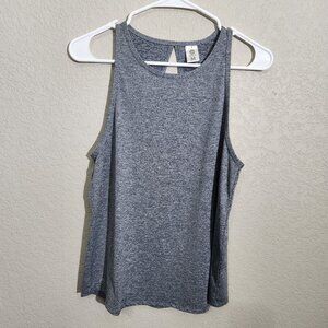 Senita Athletics Gray Racerback Tank Top M Stretchy Lightweight